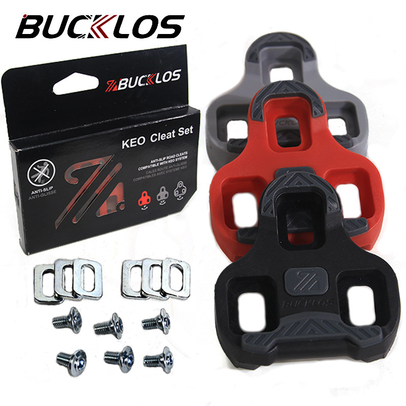 Bucklos KEO Cleat ชุด 0/4.5/9 องศา ทนทาน กันลื่น สําหรับบันไดเสือหมอบ