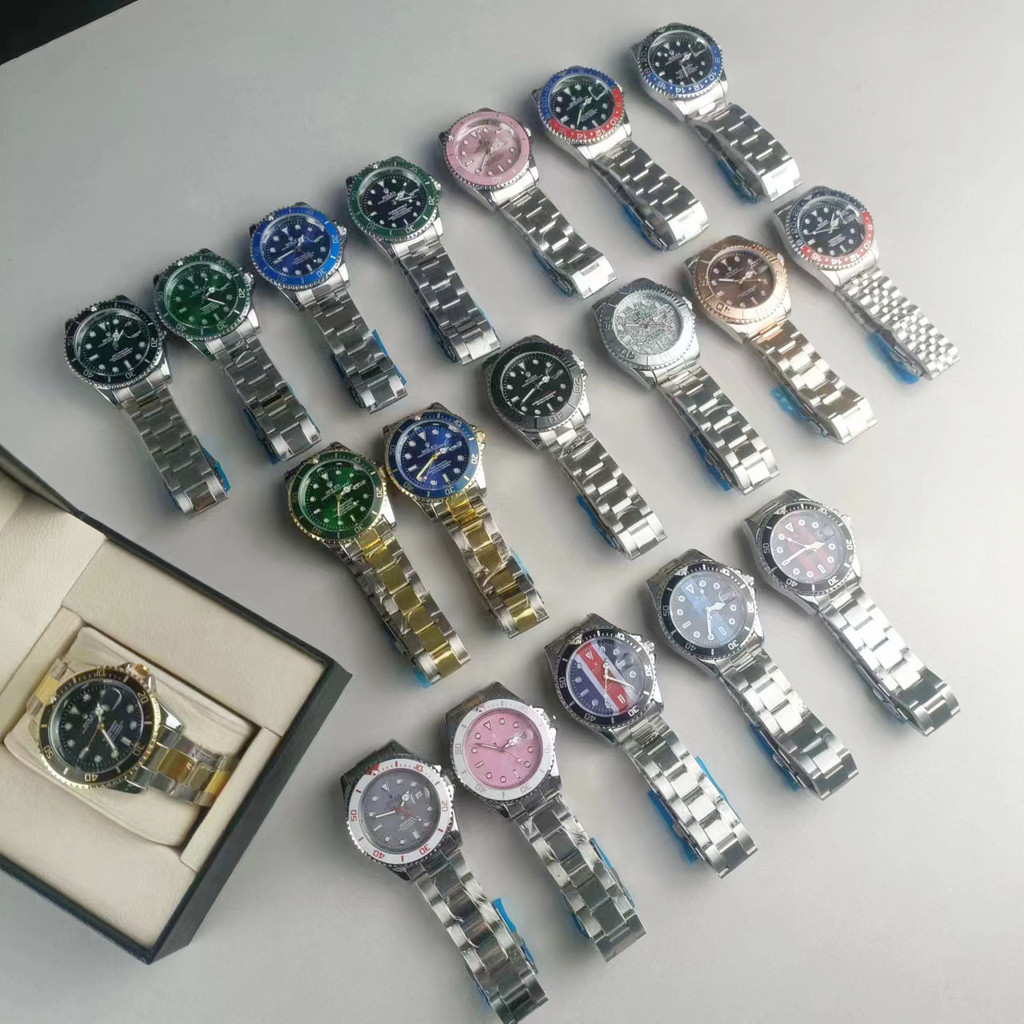 Rolex ผู้ชายนาฬิกาปฏิทินระดับไฮเอนด์นักเรียนหญิงคู่กีฬานาฬิกาควอตซ์, นาฬิกาอเนกประสงค์สำหรับผู้ชายและผู้หญิง