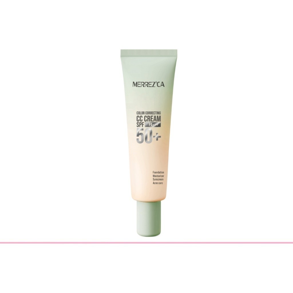 Merrez'Ca Color CC Cream Primer เมอร์เรซก้า คัลเลอร์ ซีซี ครีม ไพรเมอร์ 20 มล.