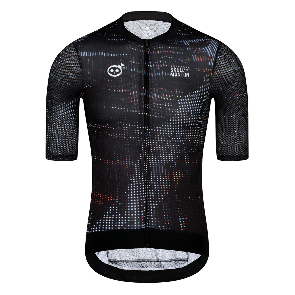 Monton MidnightNeon Urban Jersey Powerband ฤดูร้อนทีมขี่จักรยาน Jersey เสื้อผ้าแขนสั้น Breathable Quick Dry Cycle Jersey เสื้อผ้า