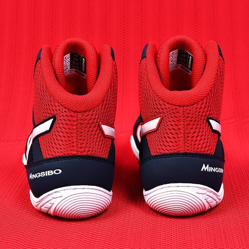 Mingsbo Mens Fitness Training Shoes Squat Deadlift Shoes Wrestling Shoes Fitness Comprehensive Train