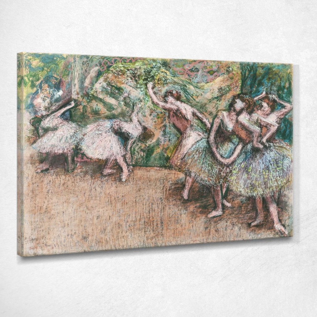 Ballet Scene 1907 Edgar Degas, edg6 ภาพพิมพ์บนผ้าใบแคนวาส