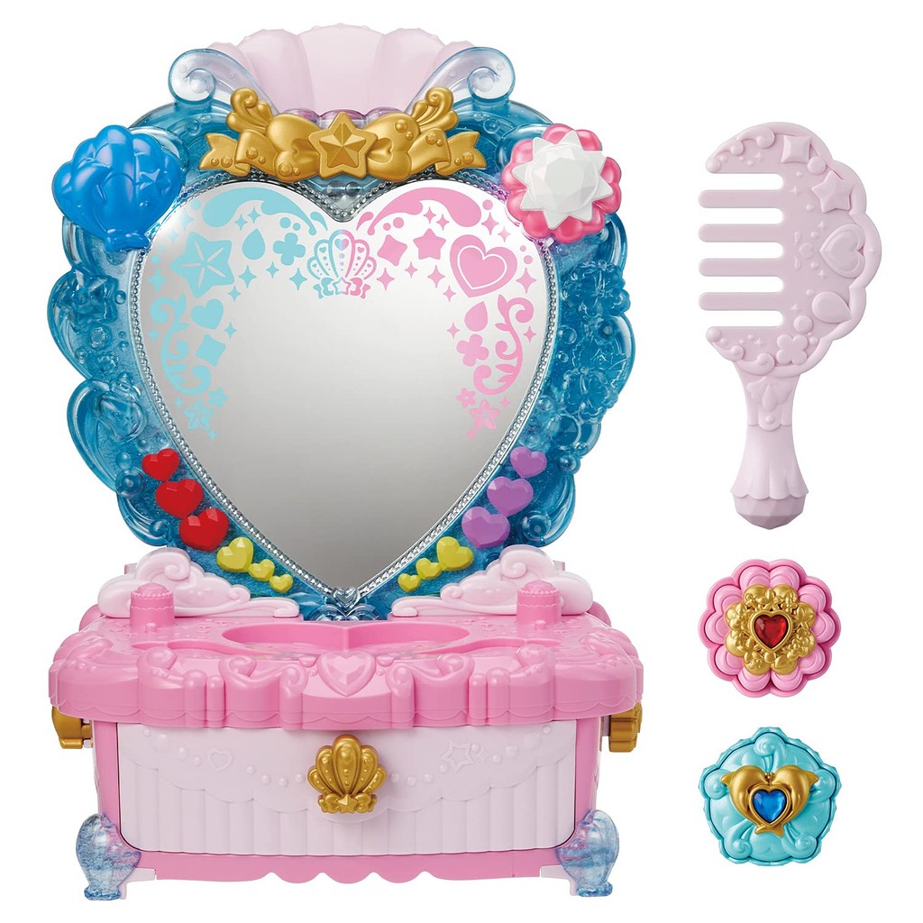 "BANDAI Tropical-Rouge! Precure Power-Up Transformation Tropical Heart Dresser"