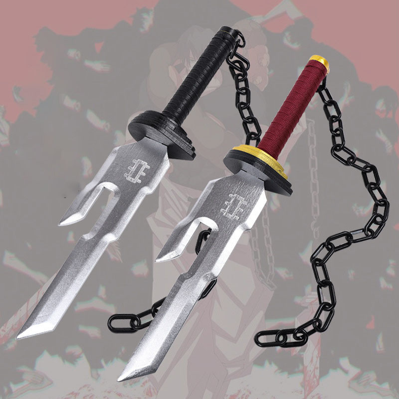 Anime Jujutsu Kaisen Cos Nanami Kento Wooden Toji Fushiguro Wooden Weapon Props Heavenly Reversal Divine Weapon