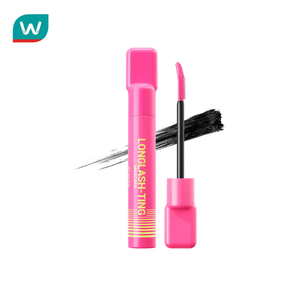 Dazzle Me แดซเซิล มี ล็อค ป็อป ลองแลช-ติ้ง มาสคาร่า 7ก. แบล็ค