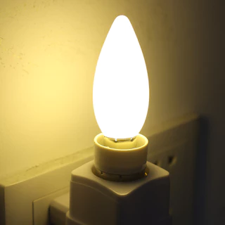 หลอดไฟ LED E12 E14 ประหยัดพลังงาน 1W 220V, การเปลี่ยนไฟตู้เย็นด้วย 360° ไฟส่องสว่าง ตัวเลือกแสงอบอุ่น/สีขาว (1/3/5ชิ้น)