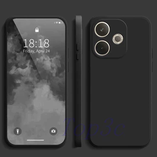 เคส OPPO A5 Pro/A3X/A3Pro/A3/A15/A15S/A16/A16K/A17/A18/A38/A54/A55/A57/A58/A60/A79 5G สีธรรมดาเรียบง่ายเคสซิลิโคนป้องกันการตก YT