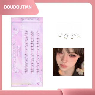 DOUDOUTIAN ขนตาล่างจีนใหม่ Natural Clear No-Yan Fox Series ท…