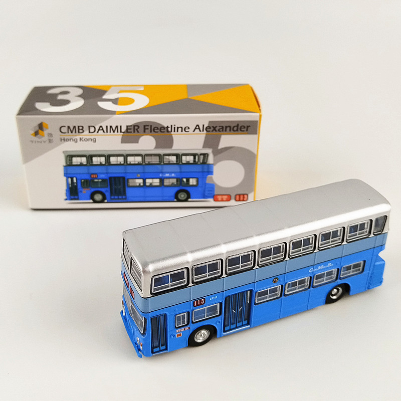 Tiny 35 Hong Kong CMB Daimler Fleetline Alexander Bus Diecast Car Model 013988