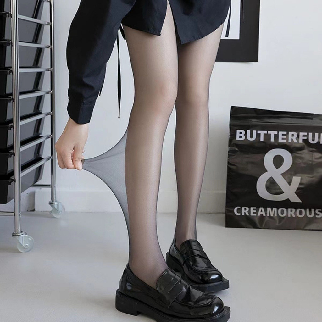 ถุงน่องสีดำบางเฉียบและระบายอากาศได้ดี สวมใส่สบาย เซ็กซี่และมีเสน่ห์ - รูปที่ 4