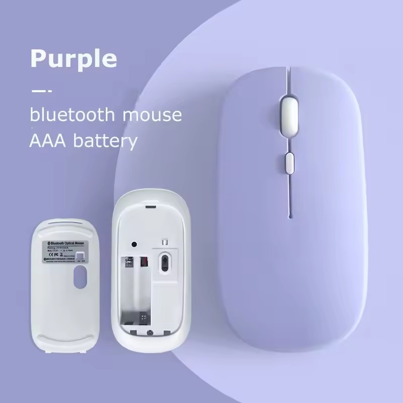 เมาส์ไร้สายบลูทูธ USB ชาร์จได้ รองรับ Xiaomi Pad 7 Pro 11.2 นิ้ว, Poco Pad 5G 12.1 2024, Pad 6S Pro 12.4, 6, 5 Pro, Redmi Pad Pro 2.1 SE 11 นิ้ว, Pad 10.61