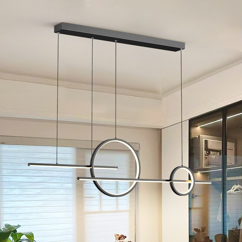 โคมไฟใหม่ LED จี้ Light Island สําหรับ Dinning ห้องนั่งเล่นตารางห้องครัวบาร์ตกแต่งบ้านโคมไฟในร่มจี้