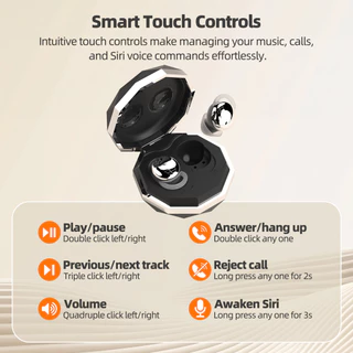 GOOJODOQ Sleep Headphones การออกแบบที่เป็นมิตรกับการนอนหลับที่เงียบเป็นพิเศษเสียงบล็อกอย่างมีประสิทธิภาพ Quick-charge แบตเตอรี่ทรงพลัง