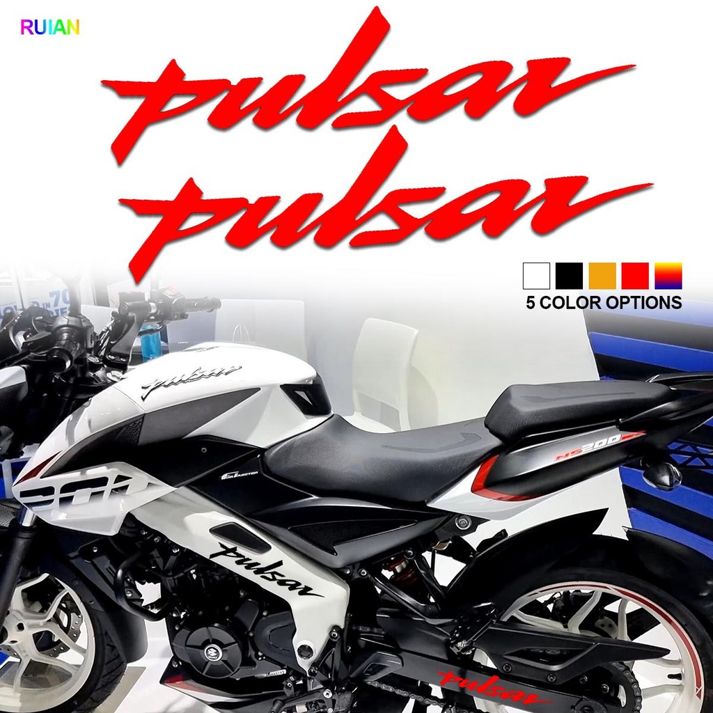 รถจักรยานยนต์สติกเกอร์สะท้อนแสงสําหรับ Bajaj Pulsar NS 125 135 150 160 180 200 400 RS 200 RS200 NS12