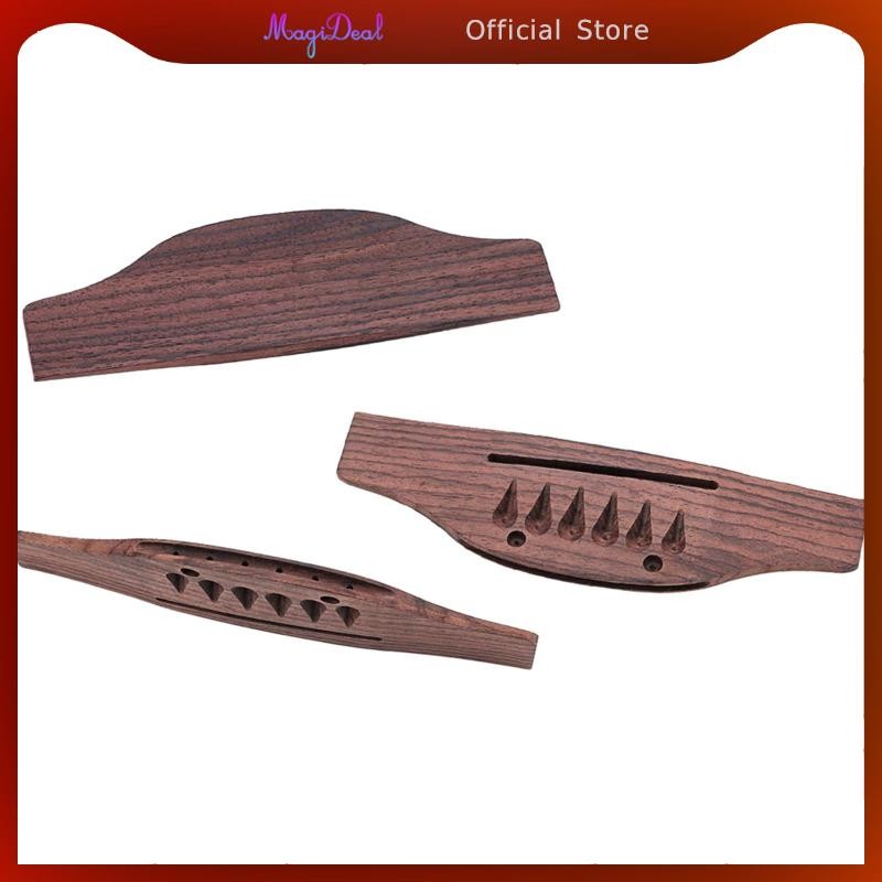 [MAGIDEAL] กีต้าร์โปร่งสะพานไม้สะพานกีตาร์ไม้เปลี่ยนเสถียร - รูปที่ 2