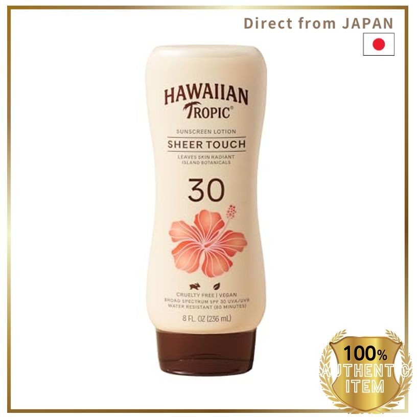 Hawaiian Tropic โลชั่นกันแดด Sheer Touch SPF 30 ขนาด 8 fl oz