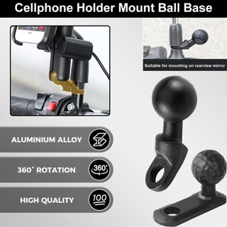 M10 Ball Head รถจักรยานยนต์โทรศัพท์กล้องวงเล็บมุม Shock Abso…