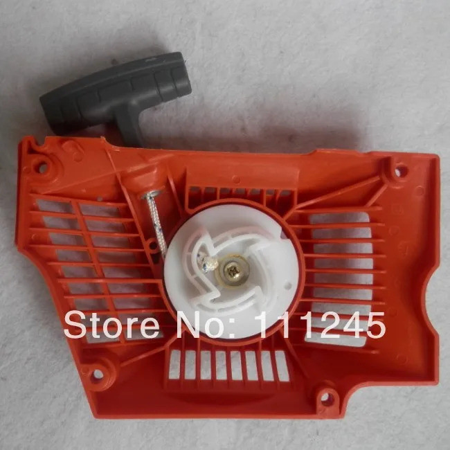 ฮูส. 345 RECOIL STARTER สําหรับ HUSQVARNA 340 346XP 350 351 335 และโซ่เพิ่มเติม KNOB SPRING HANDLE ROPE PULLERY SPRINGASSEMBLY