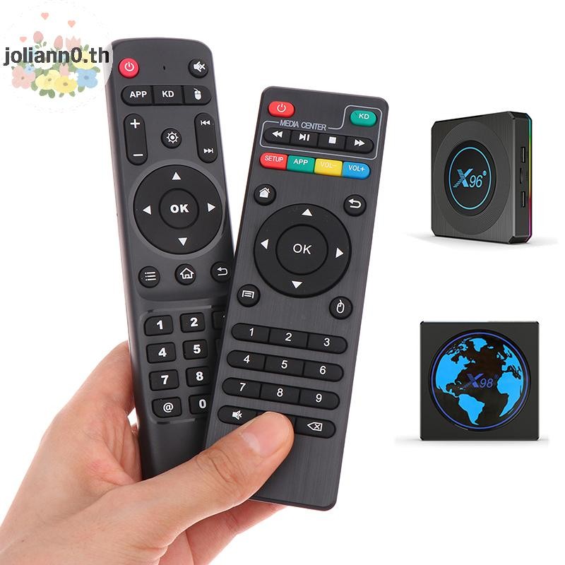Joliann0 1PC IR Controller สําหรับ X96 X96 X96W ชุดกล่องด้านบนพร้อมฟังก์ชั่น KD รีโมทคอนโทรลสากลสําห