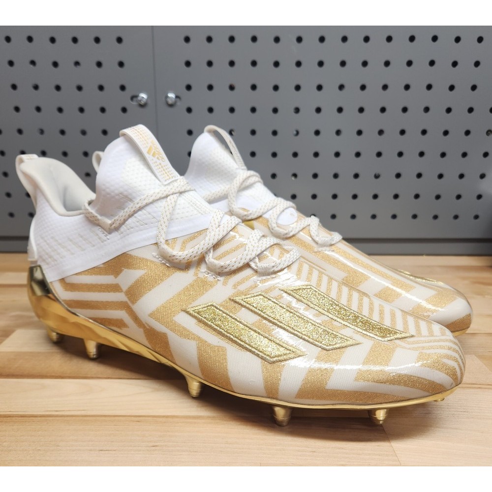 รองเท้าสตั๊ด Adidas Adizero X Anniversary White Gold