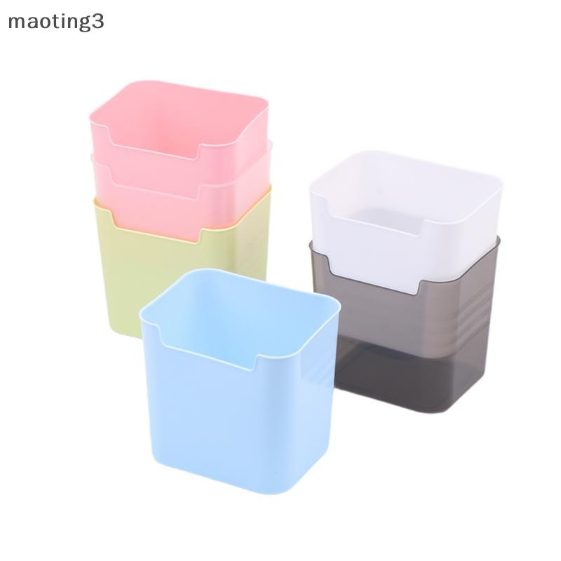 [ขายส่ง] ความจุขนาดใหญ่สีทึบสร้างสรรค์สก์ท็อปกล่องเก็บดินสอออแกไนเซอร์ที่เรียบง่ายเครื่องเขียนกล่องอุปกรณ์สํานักงาน [ภูเขา]