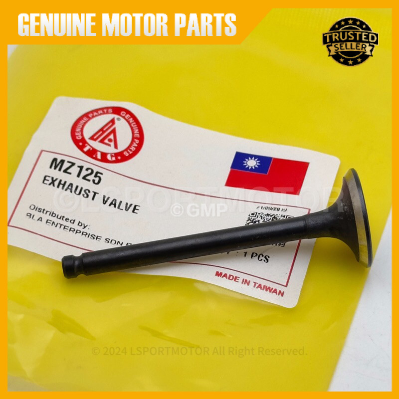 MOSKITO MZ125 / MODENAS KARISMA EXHAUST VALVE (TW) IN EX ENGINE ENJIN VALVE MZ 125 KARISMA125