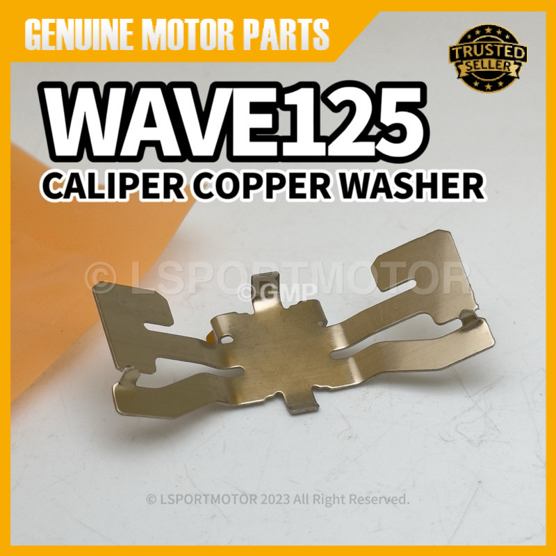 HONDA WAVE125 CALIPER COPPER WASHER 45108-KPH-951 BRAKE CALIPER WASHER W125