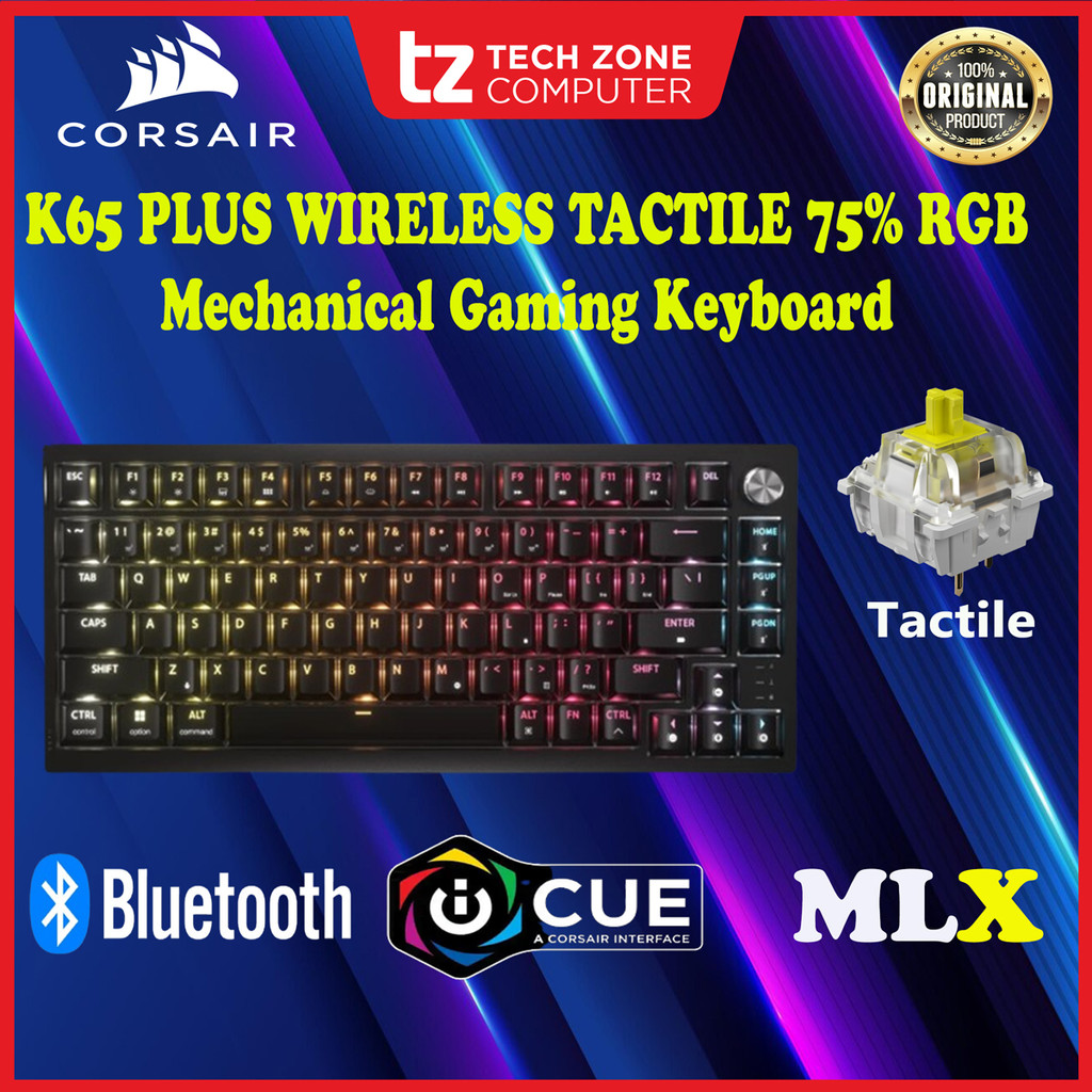 Corsair K70 CORE TKL RGB Mechanical Gaming Keyboard (CH-911911อีน่า)