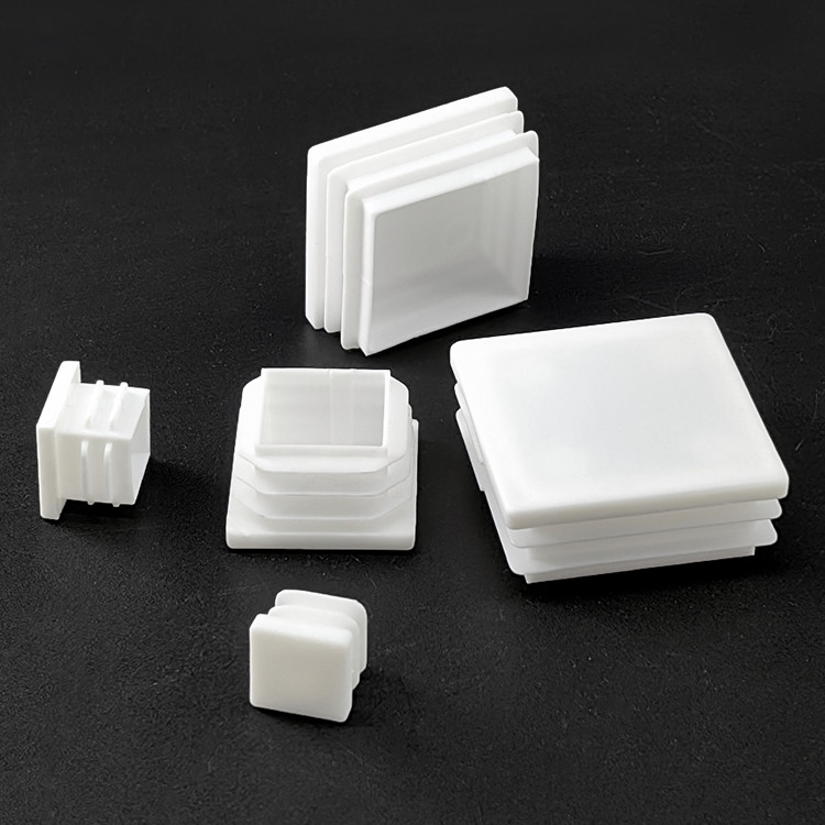 สีขาว อบ เฟอร์นิเจอร์ขาพลาสติกแผ่นยางหมวกเท้าโต๊ะเก้าอี้เท้ากลวงปกเคล็ดลับหมวกท่อภายในยางที่ว่างเปล่าหมวกเคล็ดลับหมวก - รูปที่ 4