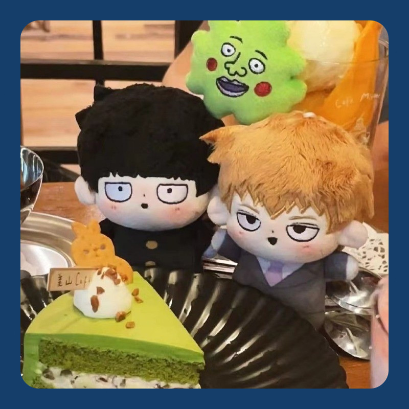 10 ซม. Mob Psycho 100 อะนิเมะ Kageyama Shigeo ตุ๊กตา Reigen Arataka ผ้าฝ้ายตุ๊กตาของขวัญสําหรับเพื่อ