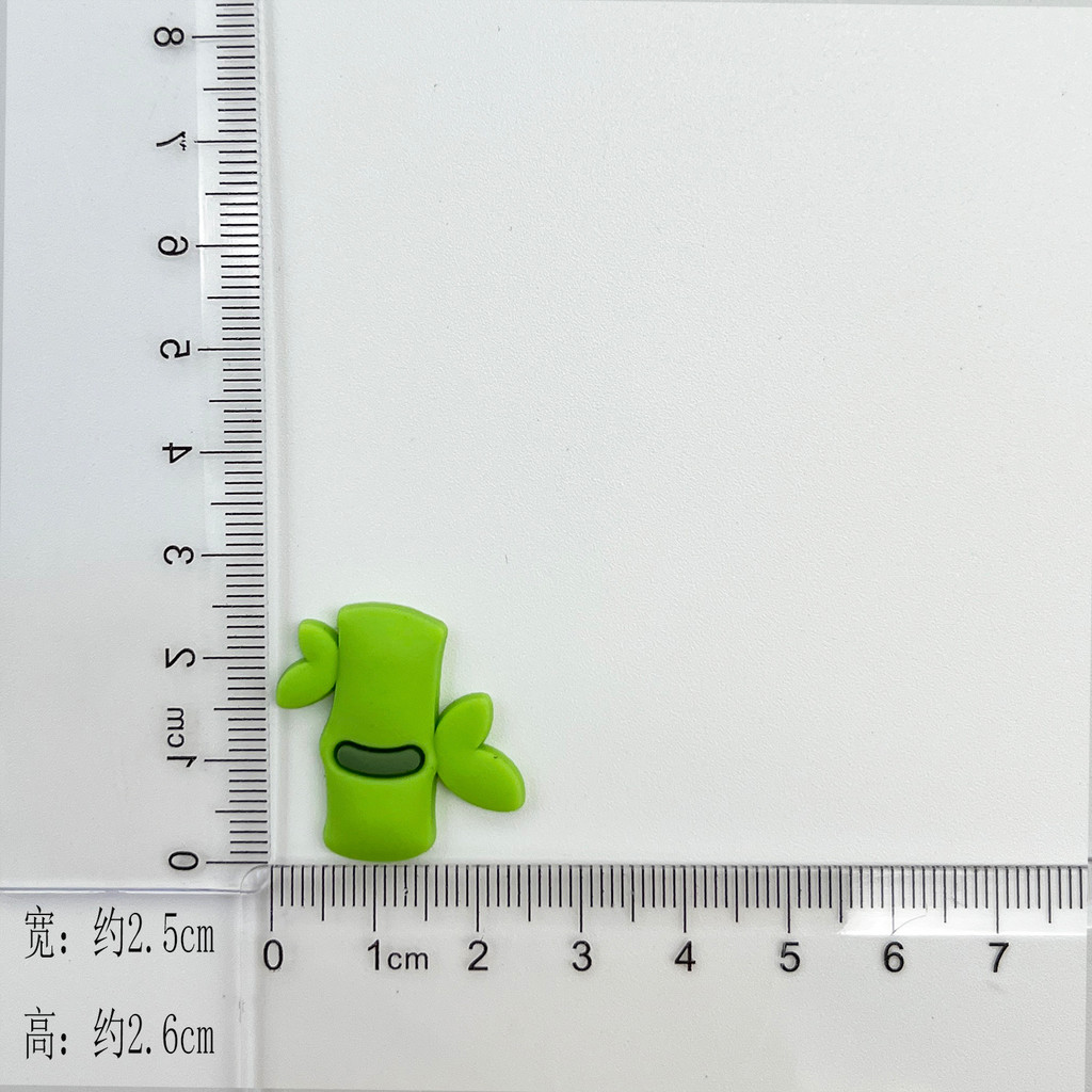 Crocs Jibbitz Charms อุปกรณ์เสริมน่ารักหัวเข็มขัดรองเท้า DIY ที่ถอดออกได้เหมาะสําหรับ Crocs Bamboo Panda Series