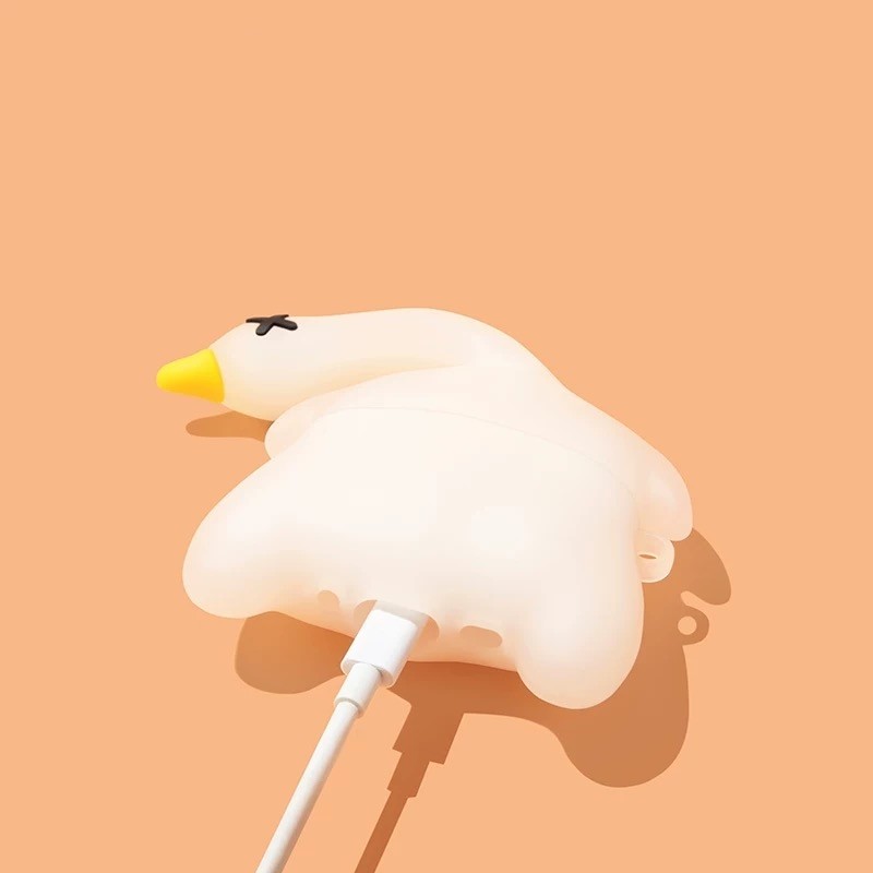 เป็ดย่างน่ารัก Airpods 4 เคสป้องกัน Airpods Pro 2 กรณีหูฟัง Airpods Gen3 เคสซิลิโคน Airpods Gen2 กรณี Airpods กรณีครอบคลุม ราคา ถูกที่สุด ดีลบีเคเค แกลเลอรีภาพที่ 5