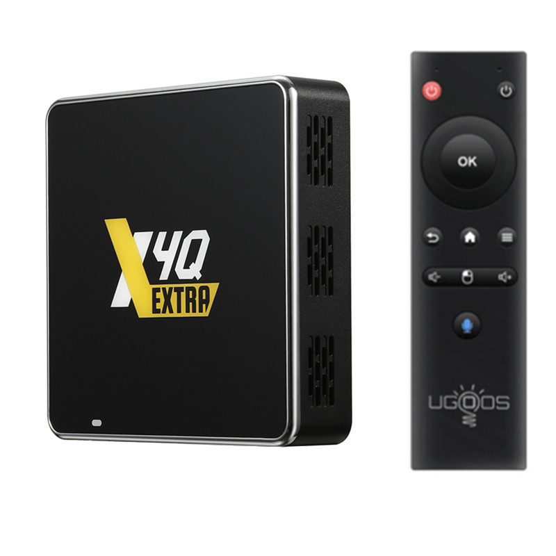 [套装内容] ugoos X4Q Extra S905X4-J 128G Smart Voice tvbox安11