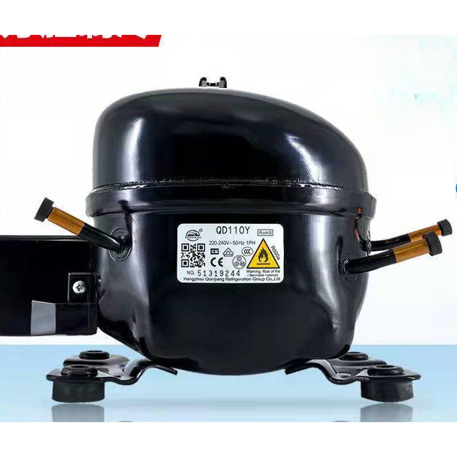 คอมเพรสเซอร์สากลสำหรับ Wan Sheng QD65/75/91/110/128/142/153Y ตู้เย็น ตู้แช่แข็ง ห้องเก็บความเย็น ตู้