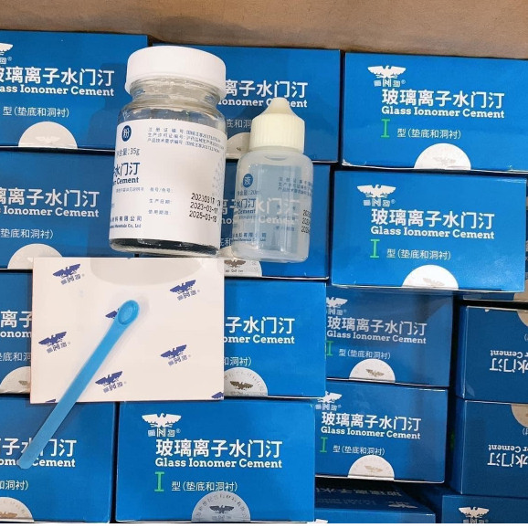 แป้ง 35g + วัสดุทันตกรรมซีเมนต์ Glass Ionomer 20ml