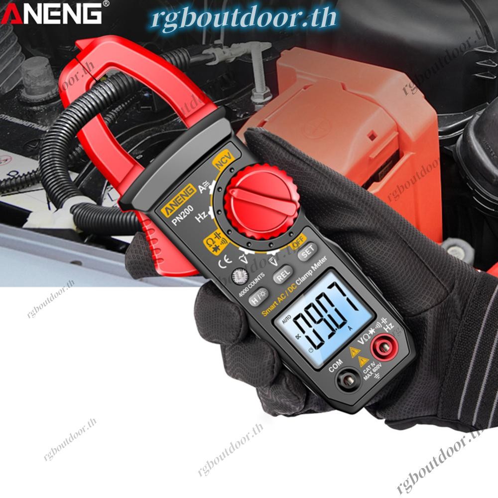 C# แคลมป์มิเตอร์ดิจิตอล DC/AC 600A มัลติมิเตอร์แอมป์มิเตอร์ 4000 นับรถ Hz Capacita