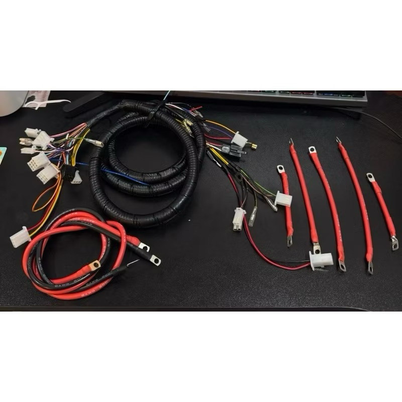 Xmen สายไฟหลักรถยนต์ไฟฟ้า Combo พร้อมสายไฟ 8awg-10awg ทนความร้อน เหมาะสําหรับรถคายประจุสูง