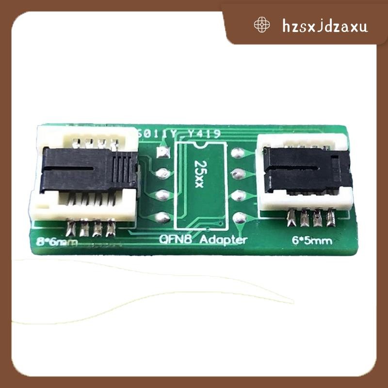 hzsxjdzaxuQFN8 /WSON8/MLF8/MLP8/DFN8 ถึง DIP8 ซ็อกเก็ตสองในหนึ่งเดียว/อะแดปเตอร์สําหรับทั้ง 6x5 มม.แ