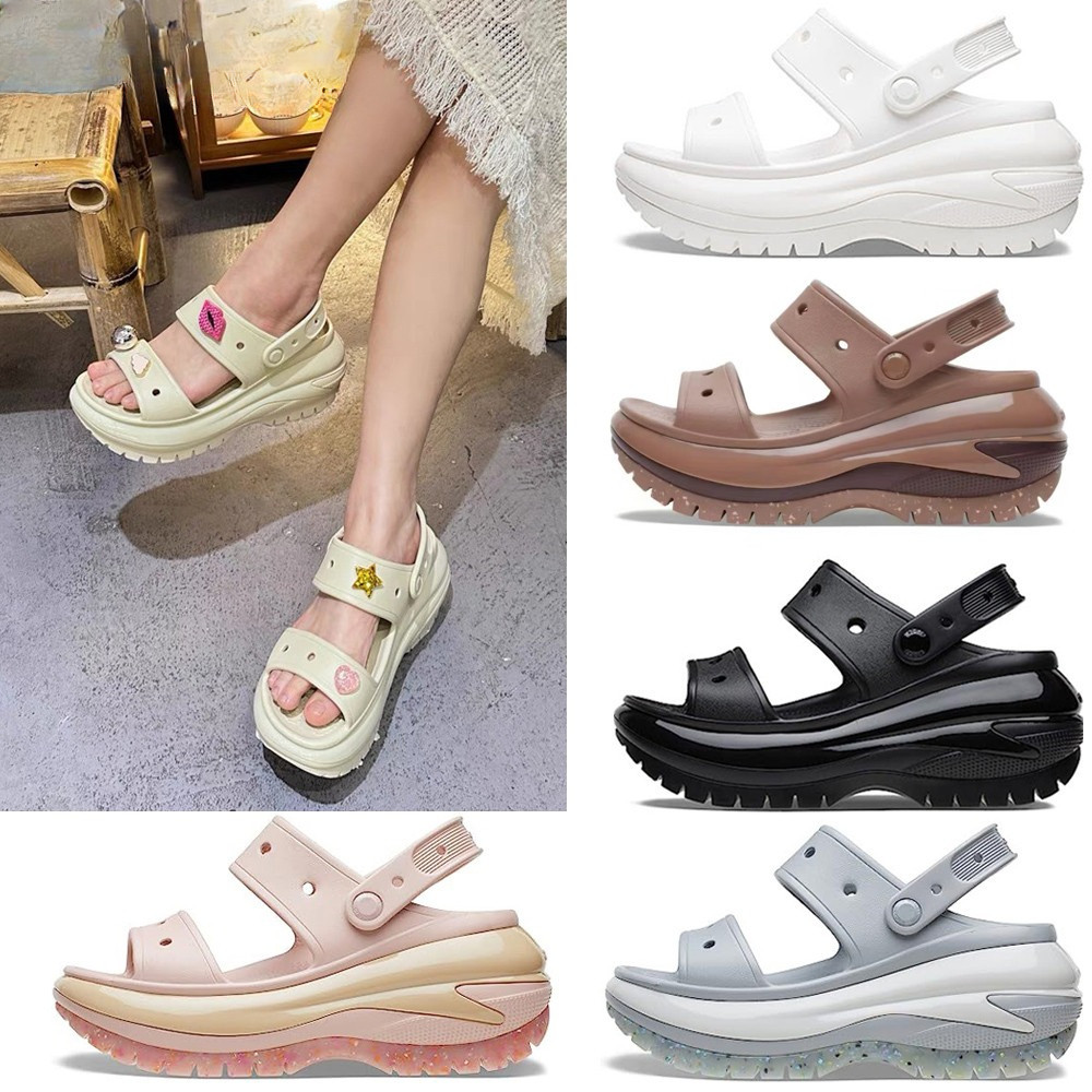 Cross Classic Mega Crush Slide Wedges WomenClog Classics Slide Rubber Heel Nurse Sandals