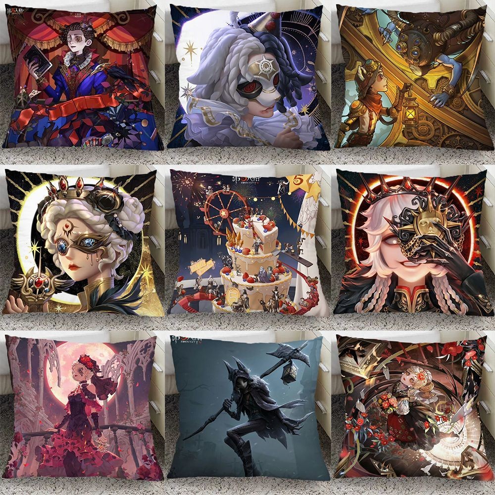 【Fast delivery】identity v หมอนอนิเมะ หมอนโซฟา อุปกรณ์ต่อพ่วงเกม ของขวัญ นักเรียน หมอนหอพัก/ปลอกหมอน 
