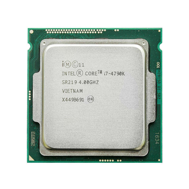โปรเซสเซอร์ CPU i7 4790K intle/intle Core 1150 Pin รุ่นโอเวอร์คล็อก