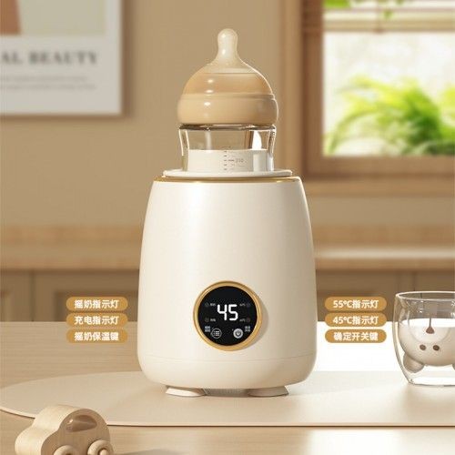 Baby Breast Shaker อัตโนมัติคงที่นมอุ่น Two-in-One เครื่องปั่นนมไฟฟ้า Milk Brewing Handy เครื่องมือฉ