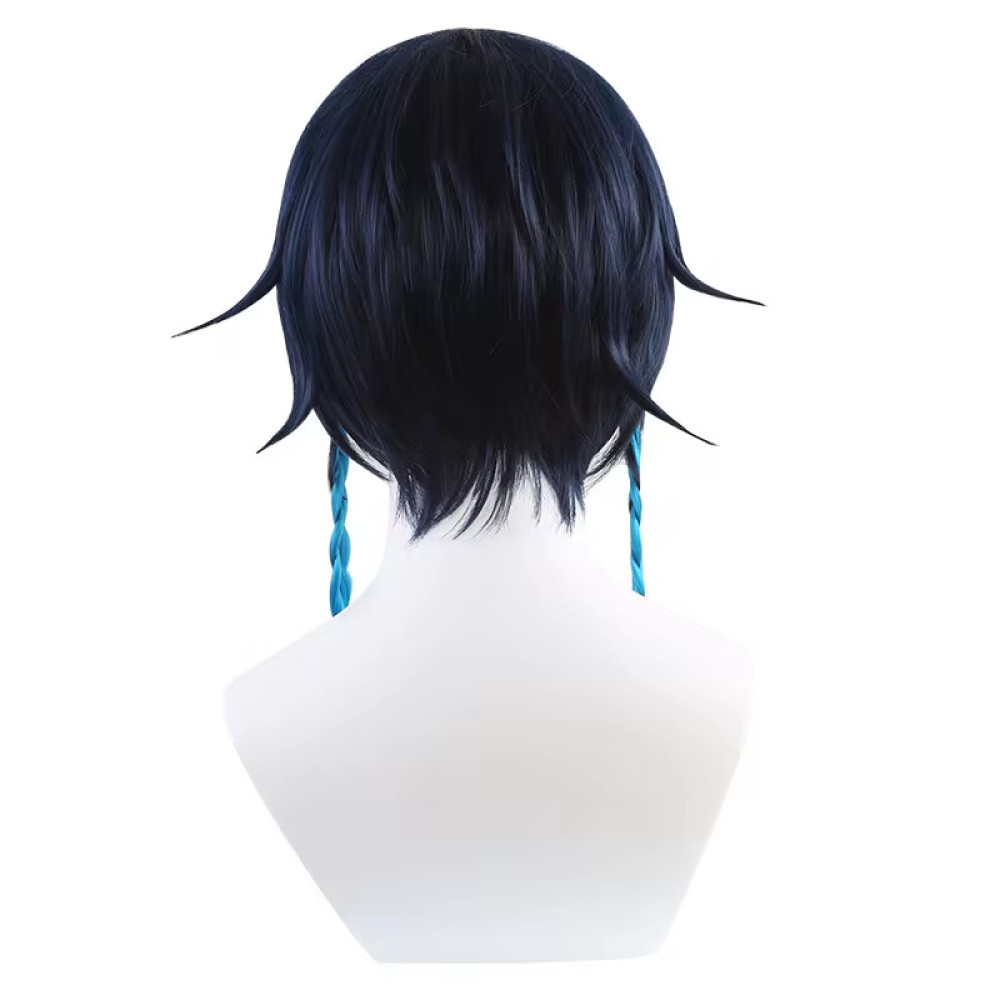 AZKASTTR YiChun วิกผม Genshin Impact Venti คอสเพลย์พร้อม Hairnet - FS160