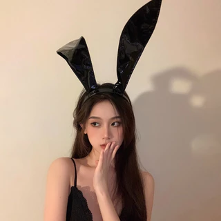 Fashion girl🐇🐇ที่คาดผมหูกระต่าย ที่คาดผมกระต่ายสาว การเล่นบทบาทสมมติ งอได้ น่ารัก เซ็กซี่ ใส่สบาย ส่งไวจากไทย