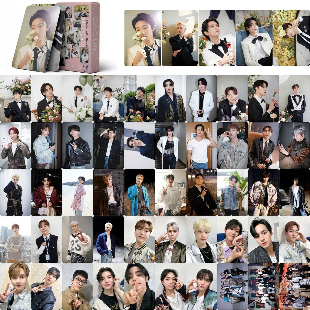 55 ชิ้น Seventeen F * MY LIFE Photocards Hallyu การ์ด KPOP Photo THE 8 Star สินค้า OUXXK2