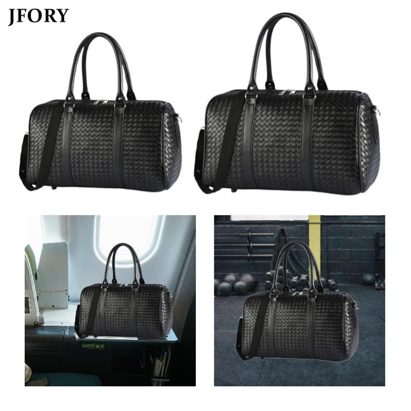Jfory Duffle Bag Tote กระเป๋ายิมสายรัดปรับได้แบบถอดได้สําหรับการเดินทาง