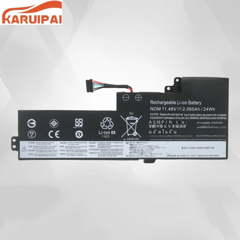 ✿แบตเตอรี่แล็ปท็อป01av419สำหรับ Lenovo ThinkPad T470 t480 A475 A485 sb10k97578 01av421 01av489 01av4
