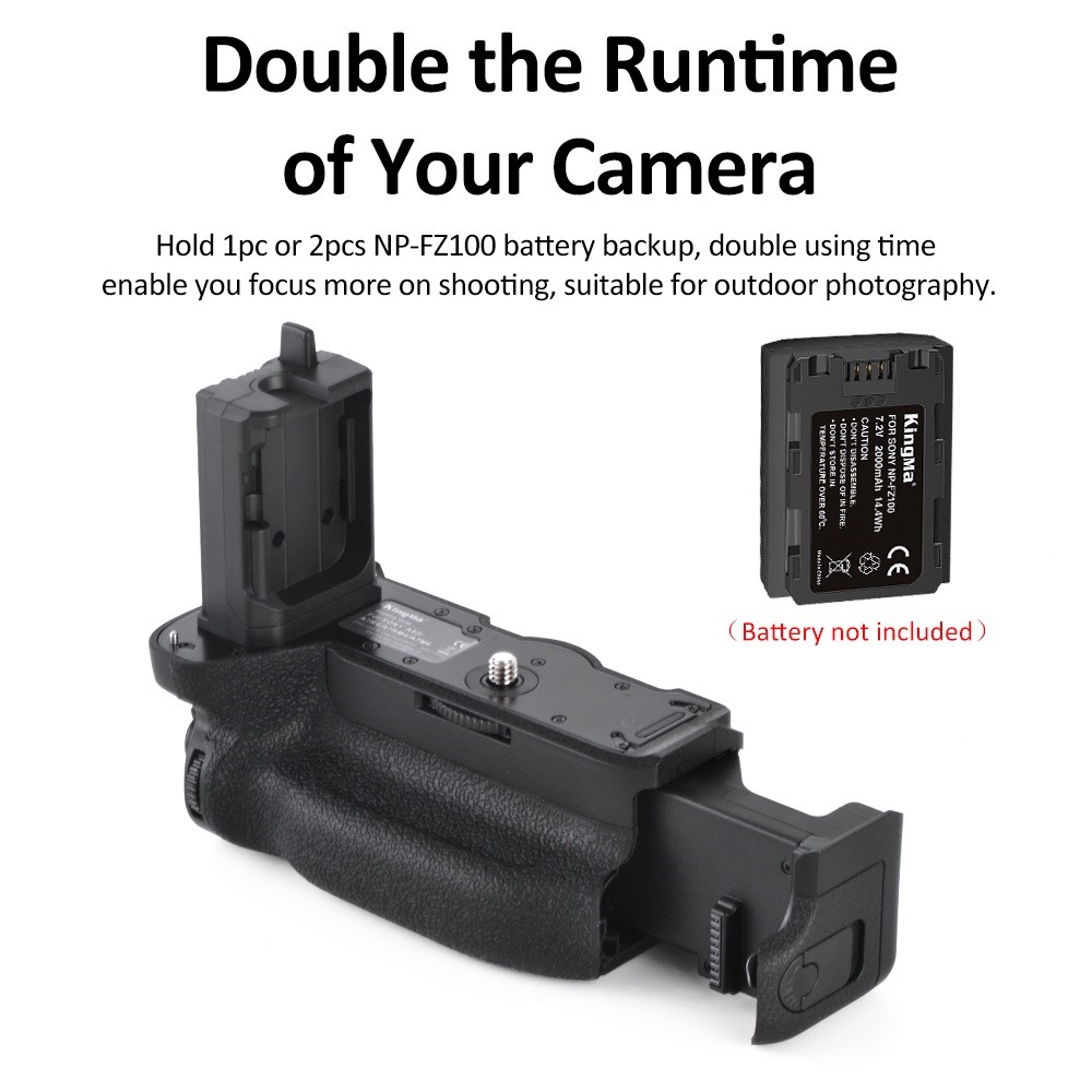 Kingma  Battery Grip for Sony A7IV A7RIV A9II (VG-C4EM) (ประกันศูนย์ 1 ปี)