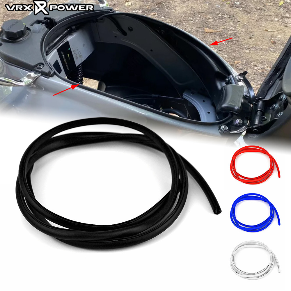1 เมตรสําหรับ VESPA Sprint Primavera S125 LX U-box ที่นั่งบัฟเฟอร์แถบสายยางกันชน Pad Trim Line