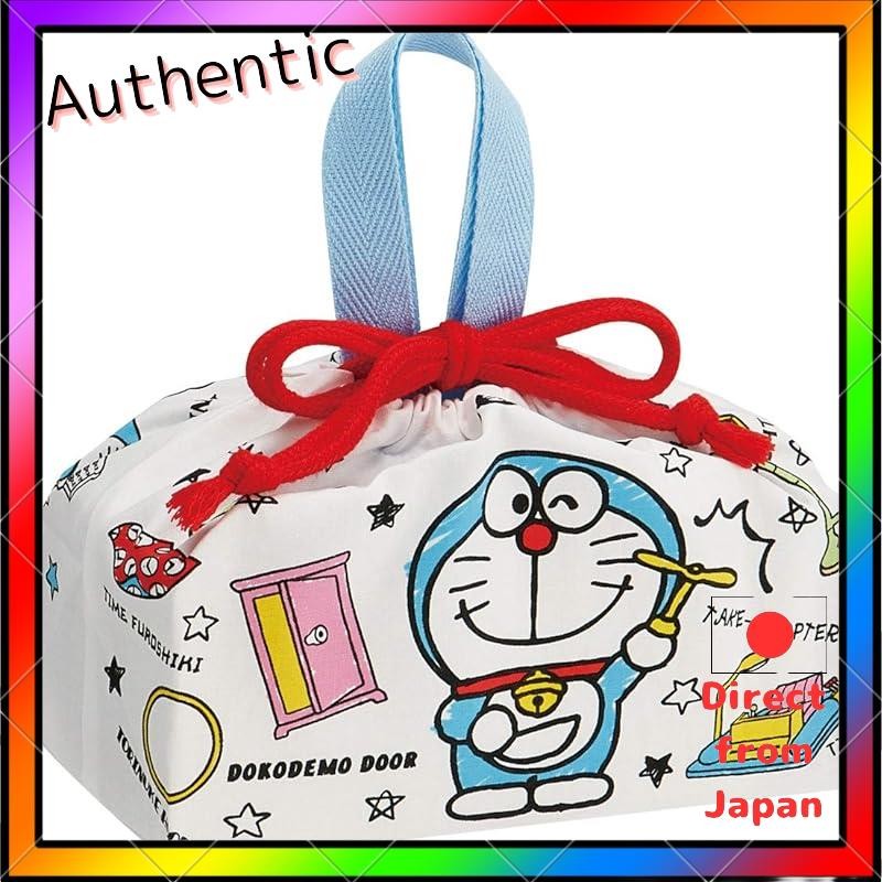 Skater Kids Bento Drawstring Bag - Im Doraemon Secret Gadget Japan Made Kb7-A

